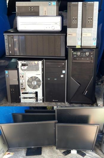 札幌パソコン処分無料 デスクトップパソコン ノートパソコン 液晶モニターも併せて無料回収出来ます。無料出張回収中です。